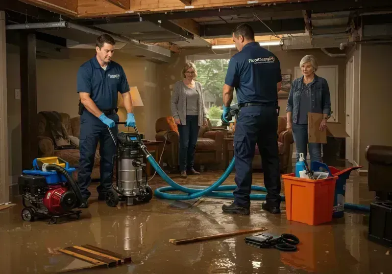 Basement Water Extraction and Removal Techniques process in Easley, SC